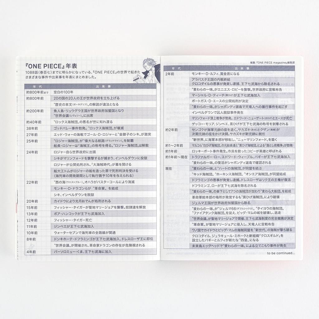 Hobonichi Techo 2025 Notebook Original ONE PIECE Japanese Page Per Day On (A6) [A6/1 (special edition)/January/starts Monday]