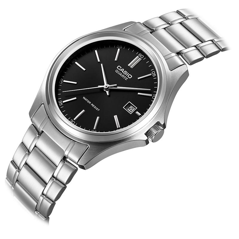 Casio Часы серия-LTP пара простой повседневный модный кварцевый механизм стальной ремешок японские и корейские часы одинаковые MTP-1183A-1ALTP-1183A-1A