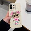Для Oppo K13 Realme 5 6 7 10 8 9 Pro Plus A5X A5 Чехлы для телефонов Конфетный цвет Милые кошачьи узоры Жидкий силикон Улучшенный противоударный корпус Для Oppo Чехлы