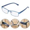 Портативные металлические очки из титанового сплава, очки для делового чтения + 1,00 ~ + 4,0 диоптрий, уход за зрением