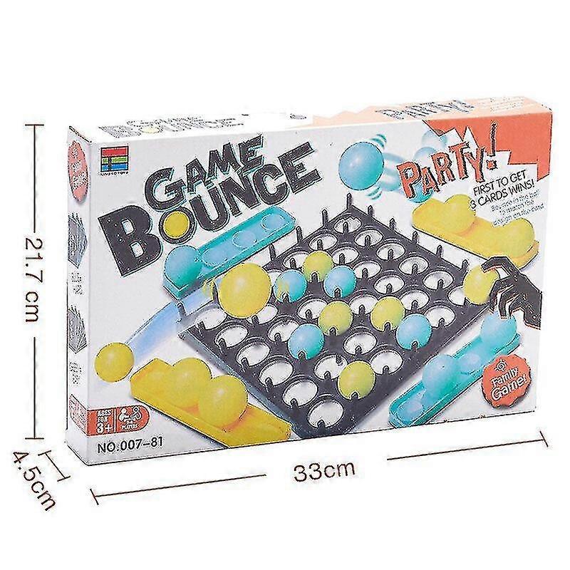 New Bounce Off Game Jumping Ball Board Games For Kids 1 Set Activate Ball Game Family And Party Desktop Bouncing Toy Toys