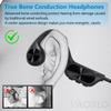Оригинальные беспроводные наушники с костной проводимостью Bluetooth 5.4 32 ГБ MP3-плеер IPX8 водонепроницаемые плавательные спортивные HIFI музыкальные гарнитуры