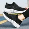 Sneakers Women's Summer Walking Casual Women's Shoes Breathable Fly-woven Running Shoes Supply Large Size New Women's Shoes