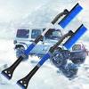 Extendable Car Cleaning Ice Scraper Winter Snow Shovel Machine for Car Windshield Snow Brush With Ergonomic Foam Handle Detachable