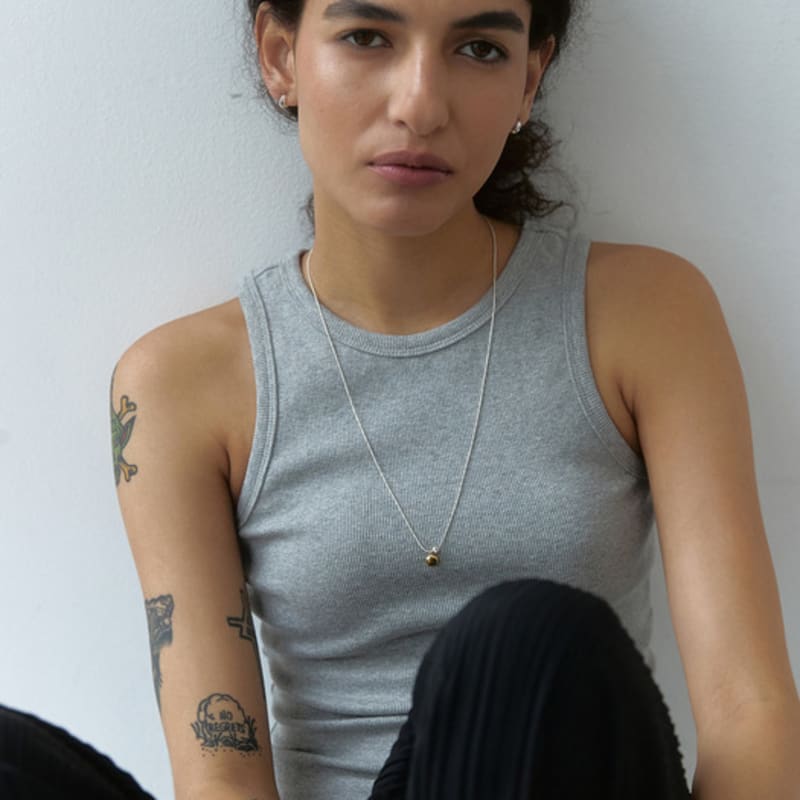 Mimesi Combi Ball Necklace (3color)