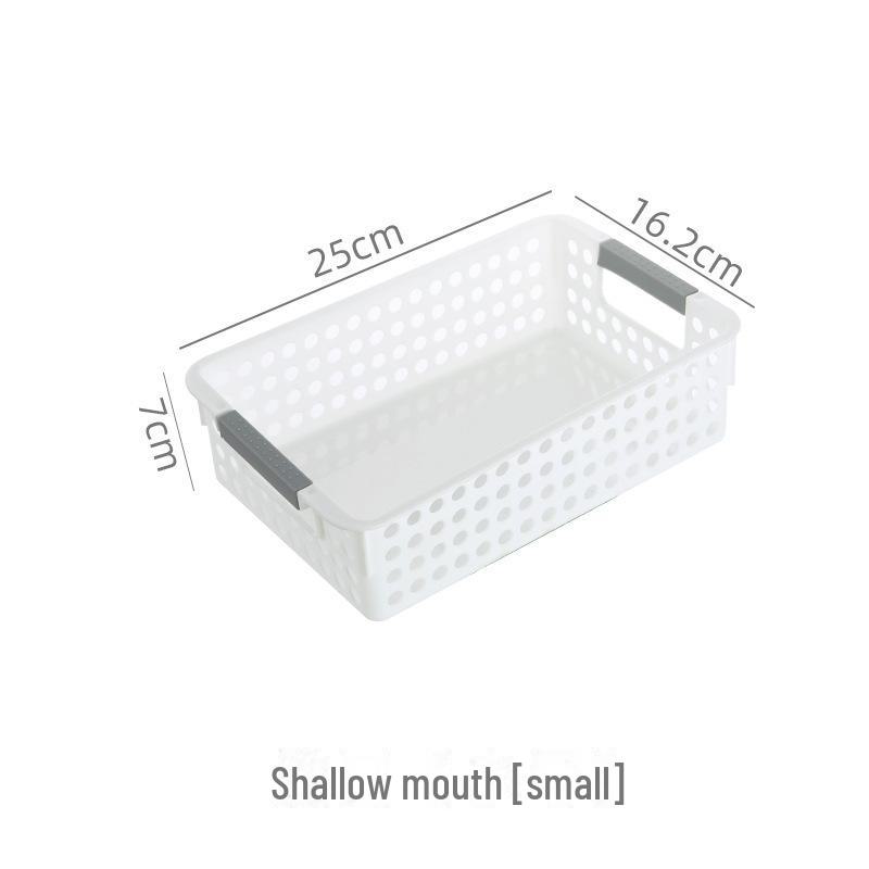 Утолщенная пластиковая настольная корзина для хранения игрушек, косметики и всякой всячины