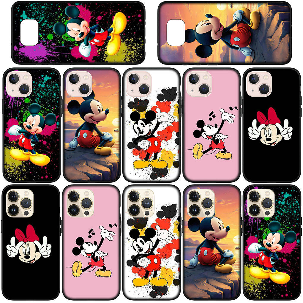 Phone Case for iPhone 17 16 15 Xiaomi Poco F8 F7 F6 X7 X6 M8 C85 C75 C71 Redmi Note 14 13 12 11 Pro Max A3 A4 14C 13C 15C 12C Anime Mickey Mouse Cover