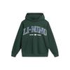 Li Ning Weekend Youth Letter Embroidery Casual Hoodie Sweatshirt Unisex Sweatshirt Vintage-Green AWDU781-2