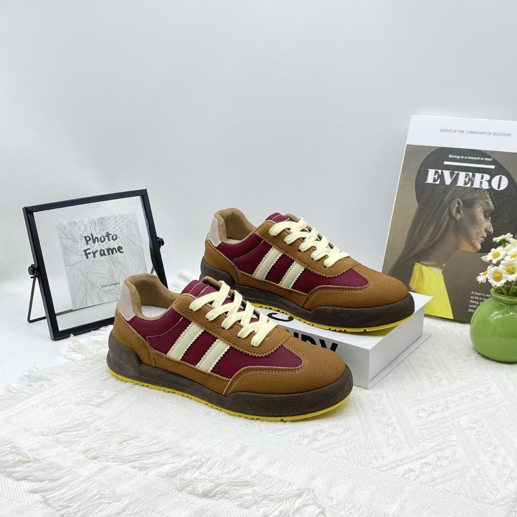 Retro Versatile German Training Shoes Women's 2025 Spring and Autumn New Popular Chic Shoes Women's Shoes Casual Girls Sports Board Shoes