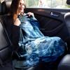 1pc Fantasy Ice Castle Blanket, Magical Winter Wonderland Throw for Home, Office, Outdoor Use & Gift Idea