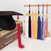 10 шт. Кисточка для выпускного с датой, кисточка-кисточка для выпускной шапочки, бахрома для украшения выпускного вечера, аксессуары, кисточка для выпускной шляпы