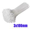 500100Pcs Plastic Nylon Cable Ties Self-locking Cord Ties Straps Adjustable Cables Fastening Loop Home Use Office Use Wire Zip Ties