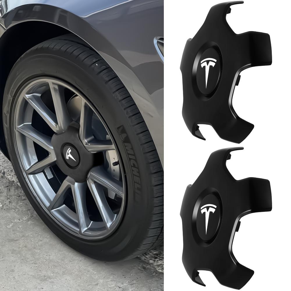 QPVH8 180mm Hight Quality Accessories Wheel Center Hubcap Trim Cover For Tesla Model 3 Model S Model X Model Y 2020 2021 2022 Roadster