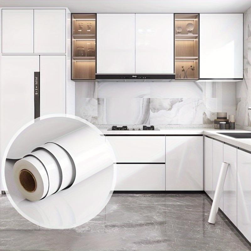 Самоклеящаяся ПВХ-пленка для шкафа, водонепроницаемое покрытие для кухонного шкафа, съемное защитное покрытие для ремонта дверцы шкафа