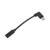 Кабель-переходник для передачи данных с изгибом 90 градусов, Micro USB на Type C