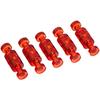 TRUSCO Color Magnetic Pin Red 10 Pieces TMPC10-R