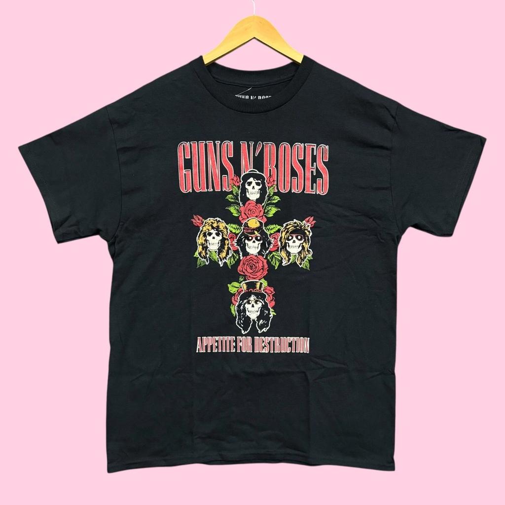 Guns N' Roses Appetite for Destruction Футболка с логотипом рок-группы L