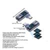 1 шт. 90-градусный USB-адаптер C для цифрового дисплея, адаптер типа C Pd 140 Вт, разъем USB-C «папа-мама»