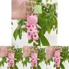 Charming Soft Plush Pink Cat Keychain With Polka Dots Perfect For Gifts And Decor