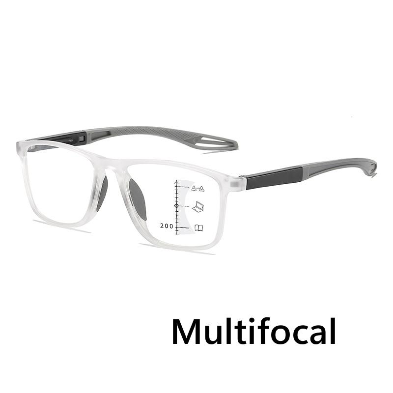 Новые модные мультифокальные очки для чтения TR90 для женщин и мужчин, блокирующие синий свет, прогрессивные очки, линзы высокой четкости, очки для дали