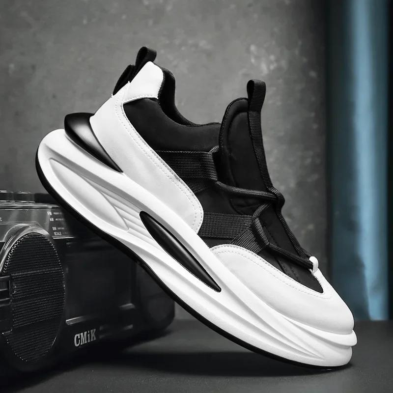 Официальный сайт Мужские кроссовки Качественная удобная обувь для бега для мужчин Модная вулканизированная обувь Мужские кроссовки