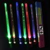 LED Light Emitting Drumsticks 15 Colour Gradient USB Rechargeable Drumstick