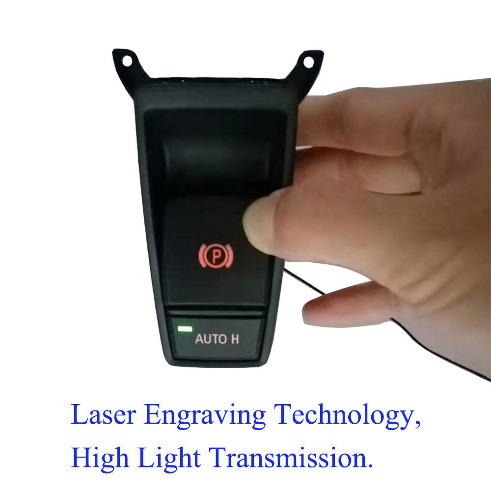 Интерьер автомобиля электронный переключатель управления стояночным ручным тормозом, автоматическая кнопка H Hold, ключ в сборе для BMW E70 X5 E71 E72 X6