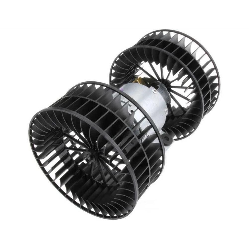 Heater Blower Motor & Dual Fan Cages Front OEM Part Number 64118391809 For BMW 740i 740iL 750iL