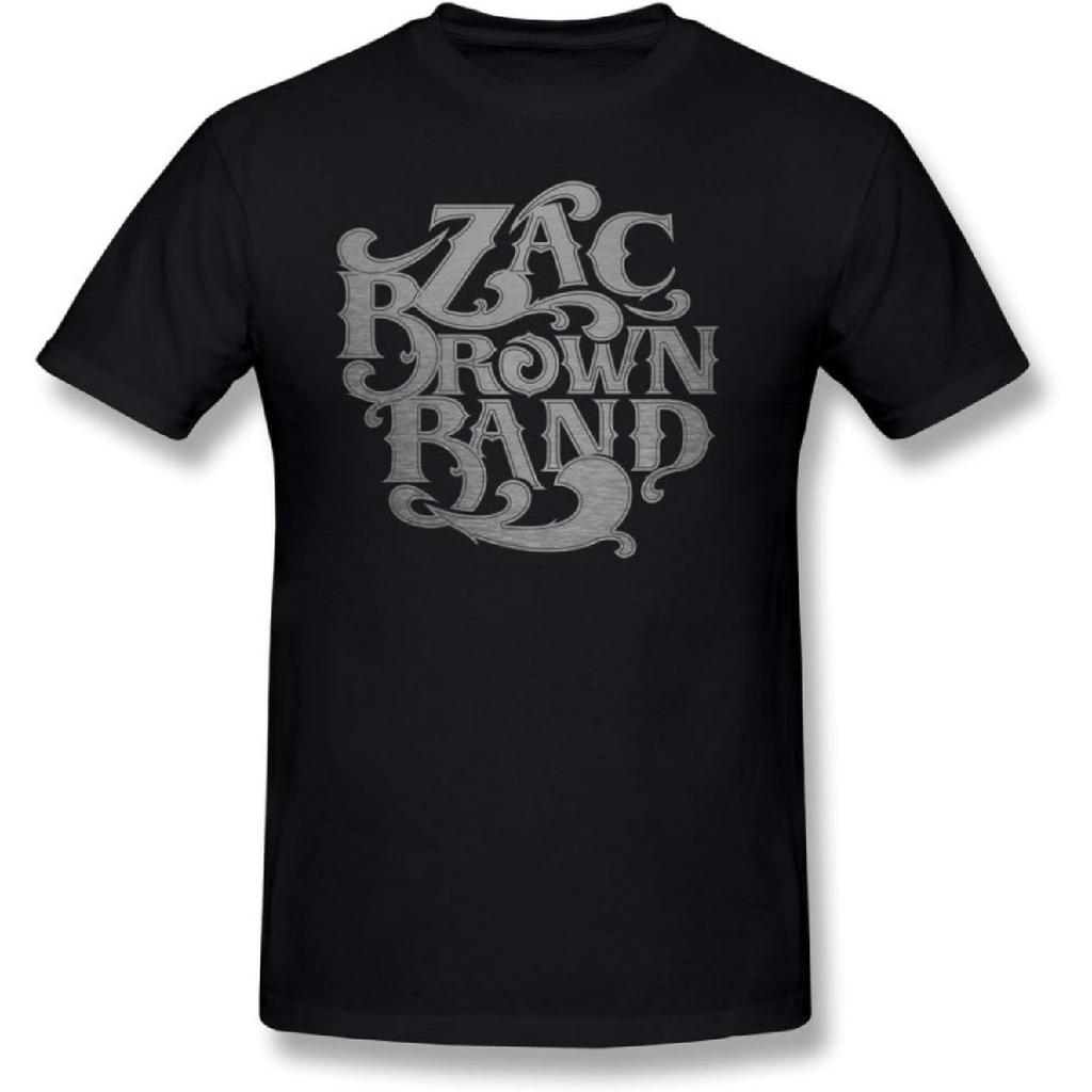 Мужская футболка CXY с логотипом группы Zac Brown XXL Черная