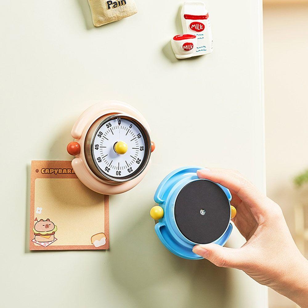 Visual Kitchen Timer 60-Minute Countdown Clock New Mechanical Timer for Home Cooking