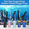 Fish Tank Oxygen Pump Durable Portable Aquarium Air Pump Efficient Oxygenation for Home Outdoor Fishing