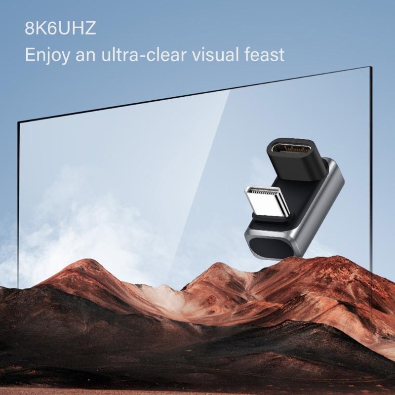 Алюминиевый адаптер USB4.0 для вывода видео 8K60Hz и совместимости с несколькими устройствами, мощность 240 Вт