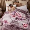 Double Layer flowers Blanket Thickened Anti-static Breathability Multiple Options Quilt Skin Friendly Fluffy Comfortable Bedding