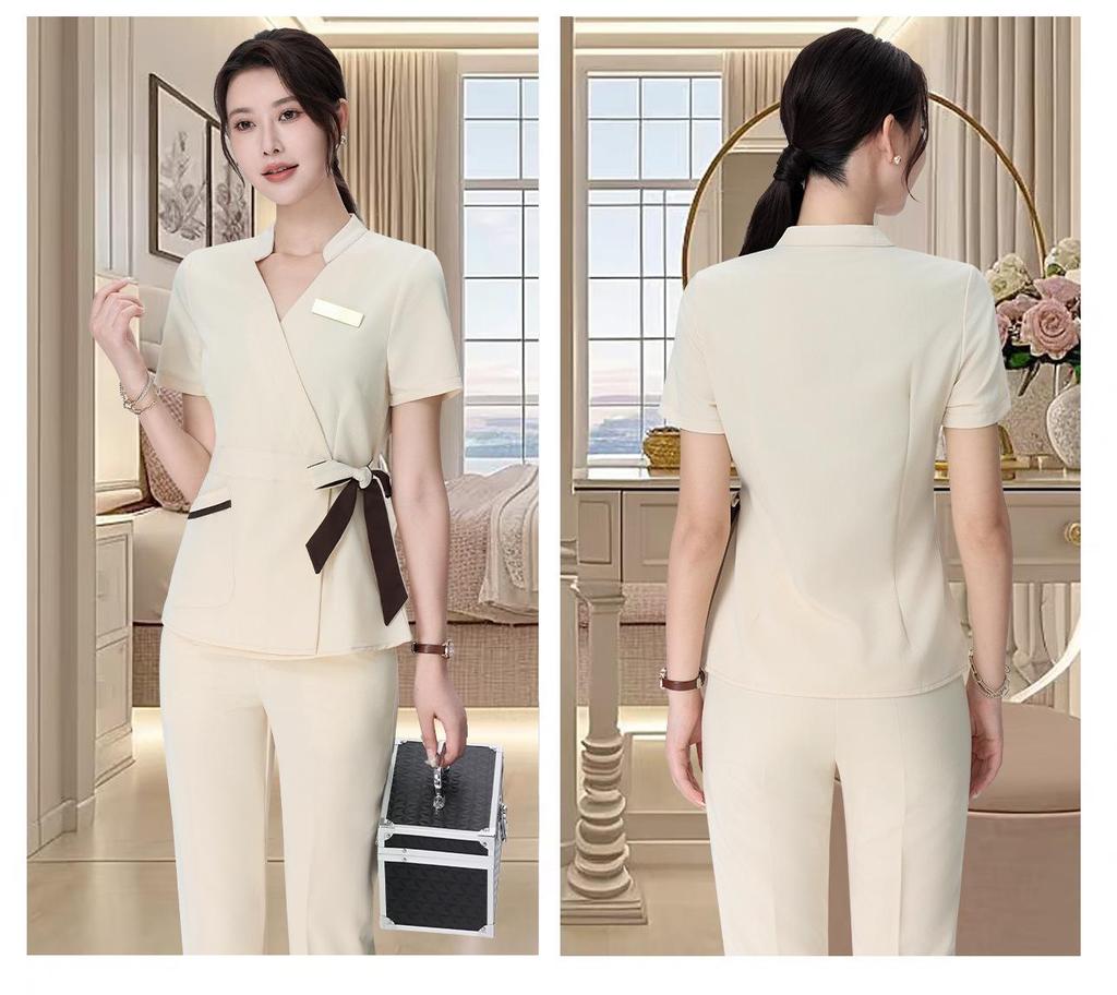 Платье с рукавом до локтя для косметологов, терапевтов салонов красоты и спа