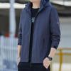 Jacket Men's Jacket Spring Casual Versatile Slim Trend Youth Tooling Hooded Jacket Men's Clothing
