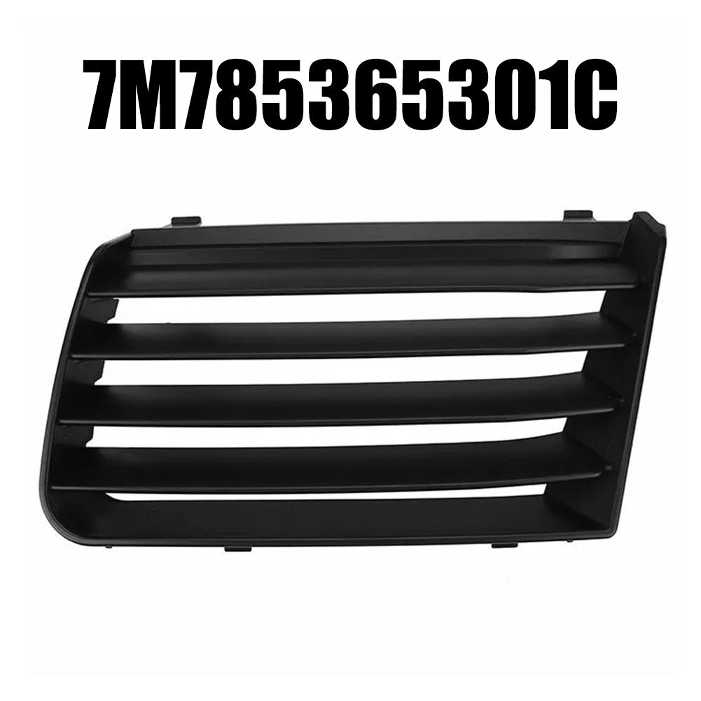 Bumper Upper Grille Assembly for Left Side of For Seat Alhambra (2001 2010) Matches OEM Specifications #7M785365301C