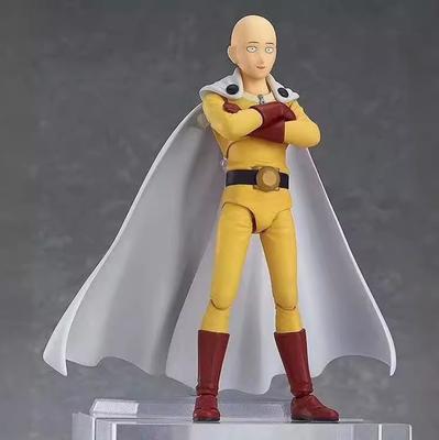 Фигурка One Punch Man Сайтама, экшн-фигурка в стиле Figma, ПВХ, коллекционная модель, кукла, игрушка