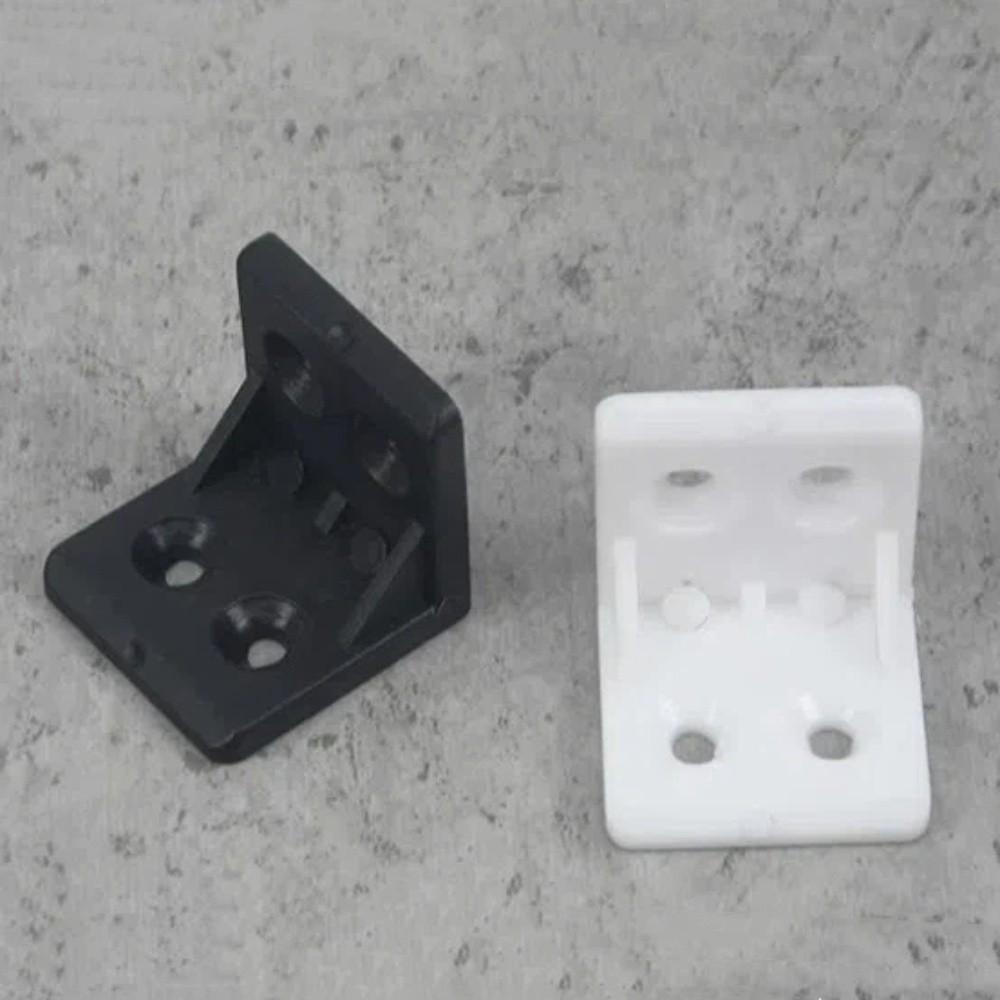 10PCS 90 Degree Right Angle Bracket L-Shaped Joint Bracket Easy To Install Fixing Bracket Home