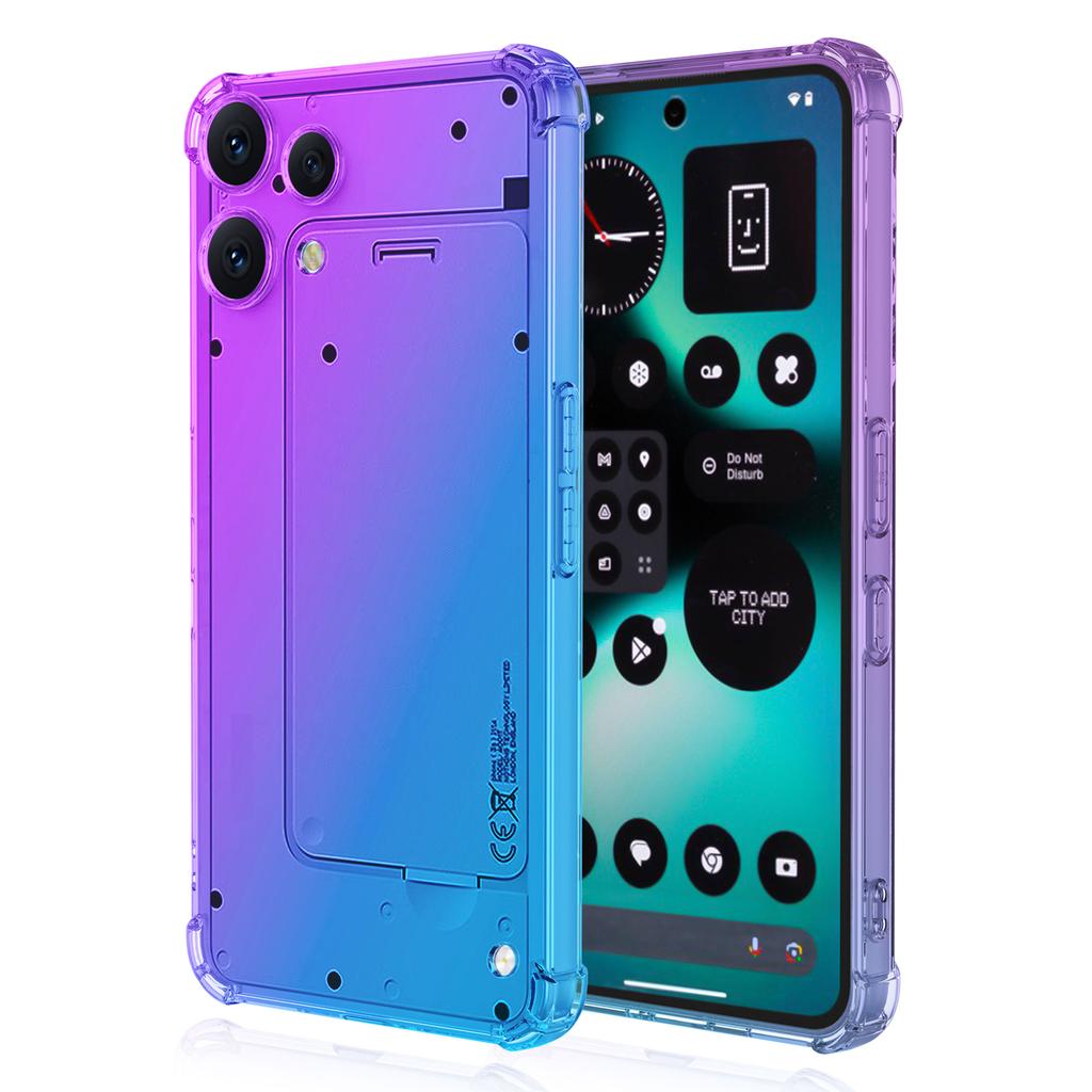 For Nothing Phone (3a) Lite 5G Case Gradient Color TPU Anti-Drop Phone Cover