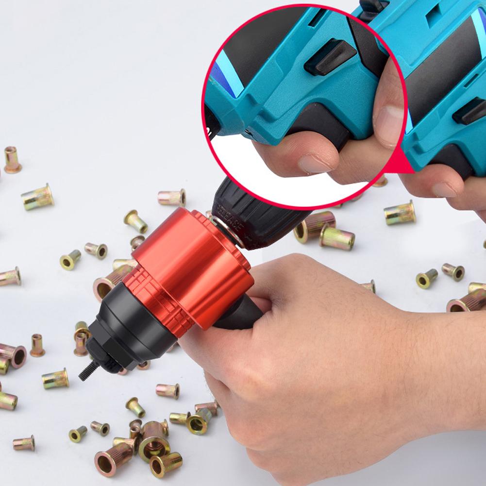 Detachable Manual Electric Rivet Nut Tool Conversion Accessories Hand Rivet Nut Tool Set Electric