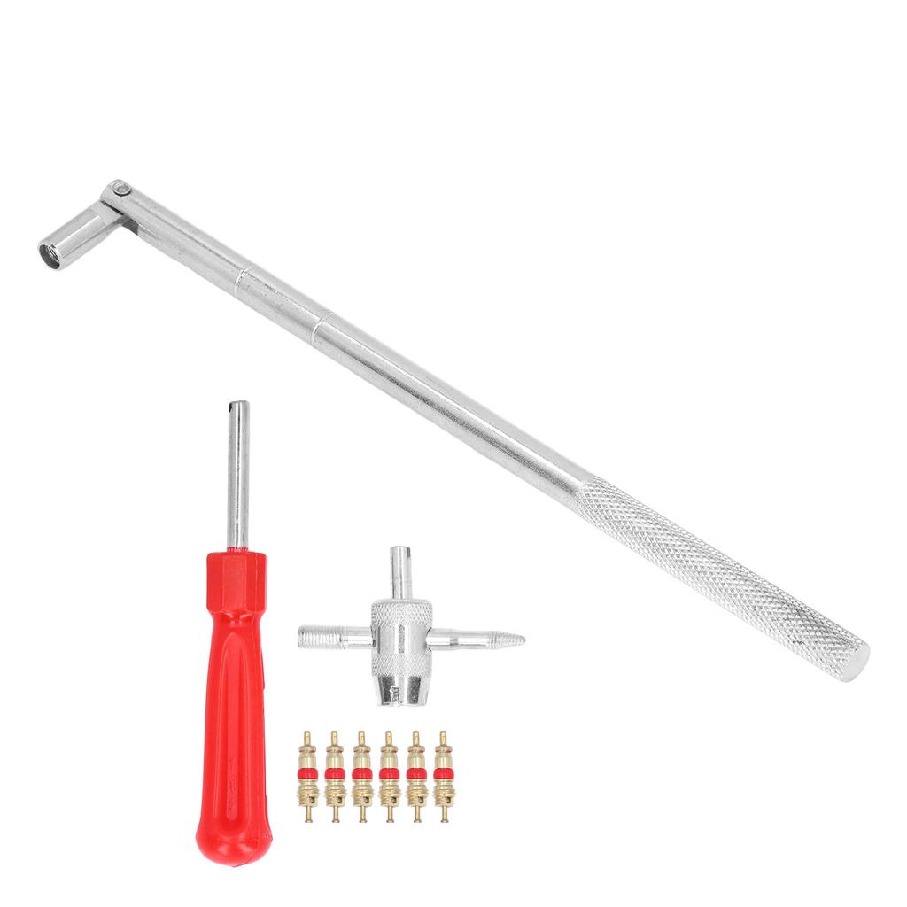 Набор инструментов для ремонта и установки съемника штока клапана шины для автомобиля, велосипеда, мотоцикла