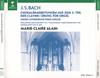 CD МАРИ-КЛЕР АЛЕН, ИОГАНН СЕБАСТЬЯН - Хоральные обработки из 3. Часть 2292456642 Эрато 1991 Франция Классика Б/У