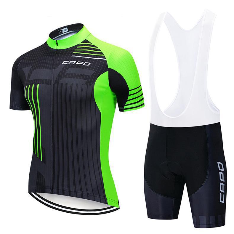 Short Sleeve Set Tour De France Self Highway Downhill Outdoor  Summer Breathable Cycling Suit Set