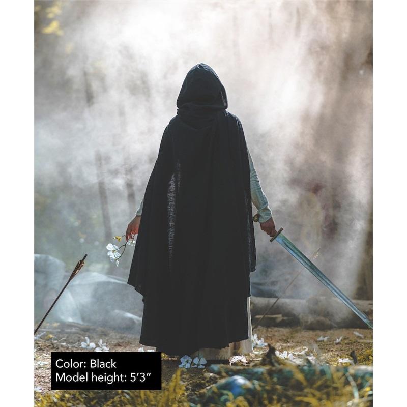 Мужская 6-цветная средневековая куртка с капюшоном, куртка для косплея, куртка для геймеров, винтажный реквизит, топ для костюмированного костюма