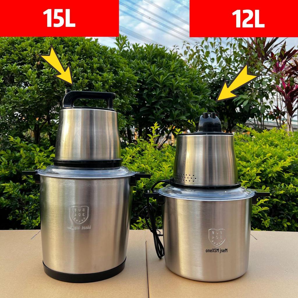 Машина для фуфу 12 л Электрическая мясорубка и измельчитель овощей