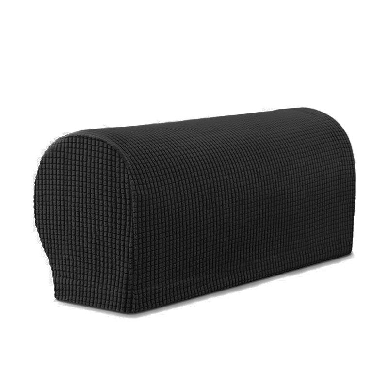 Эластичный чехол на подлокотник дивана Мербау - Утолщенный, Нескользящий, Ткань однотонной расцветки