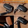 Защитный чехол для ключей для моделей Geely: Новый Emgrand GS, GL, Boyue, Vision X6/X3, S1, Borui, EC7 - Коровья кожа с пряжкой.