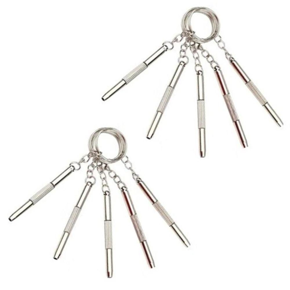 Precision Mini Tools Small Screwdriver Multi-functional Screwdriver With Keychain Manual Tools