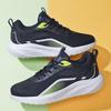 New Large Size Running Shoes Men's Mesh Shoes Shock Absorption Lightweight Casual Shoes Soft Sole Youth Sports Shoes Men
