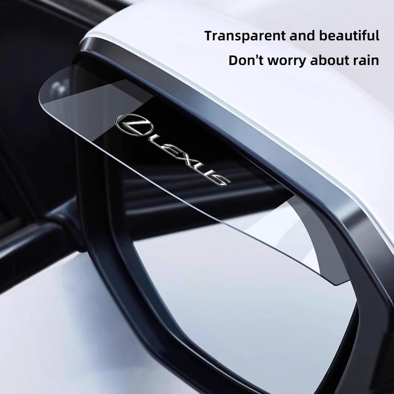 CKU5 2 шт. Козырек от дождя на зеркало заднего вида автомобиля Clear Vision для Lexus RX330 LS салфетница Чехол-защита для зеркала заднего вида автомобиля от дождя